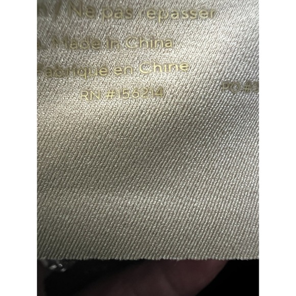 Honeylove liftwear crossover bra wireless black removable cups Pads size medium - Picture 10 of 10